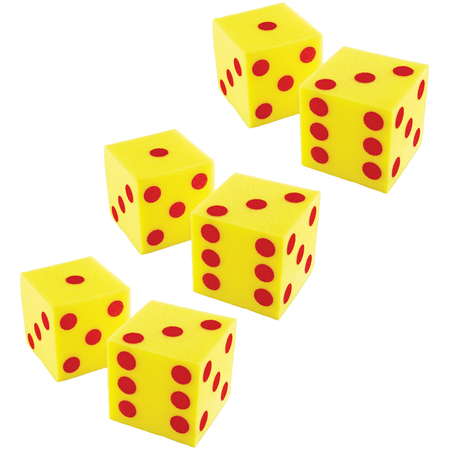 LEARNING RESOURCES Giant Soft Dot Cubes Set, PK3 LER0411